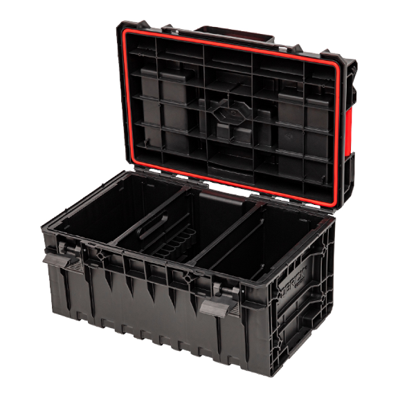 Qbrick System ONE 350 2.0 Professioneller Werkzeugkoffer 585 x 385 x 320 mm 38 l stapelbar IP66-Beschreibung lesen