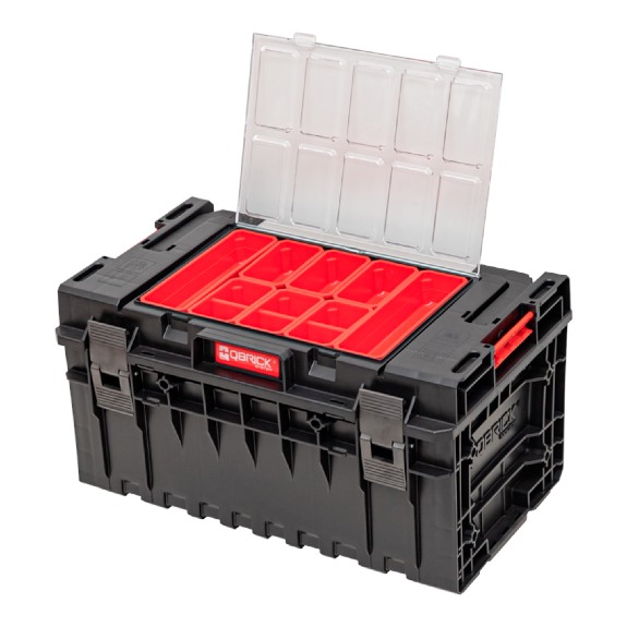 Qbrick System ONE 350 2.0 Expert Werkzeugkoffer 585 x 385 x 320 mm 38 l stapelbar IP66-Beschreibung lesen