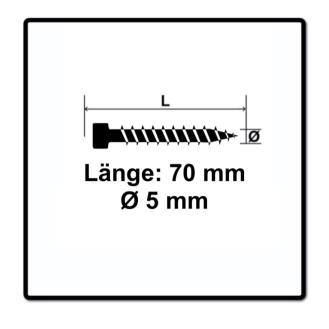 SPAX ZylKo T-STAR+ 5,0x70/31,0 A2 Fixgewinde-Beschreibung lesen