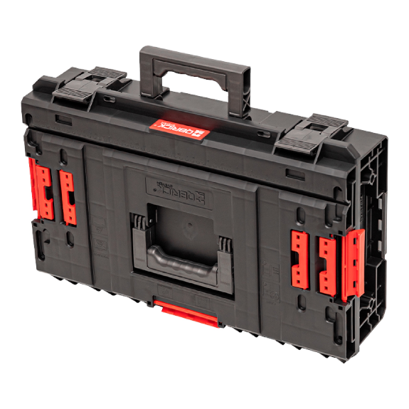 Qbrick System ONE 200 2.0 Vario Modularer Werkzeugkoffer-Organizer 585 x 385 x 171 mm 15,4 l stapelbar IP66-Beschreibung lesen