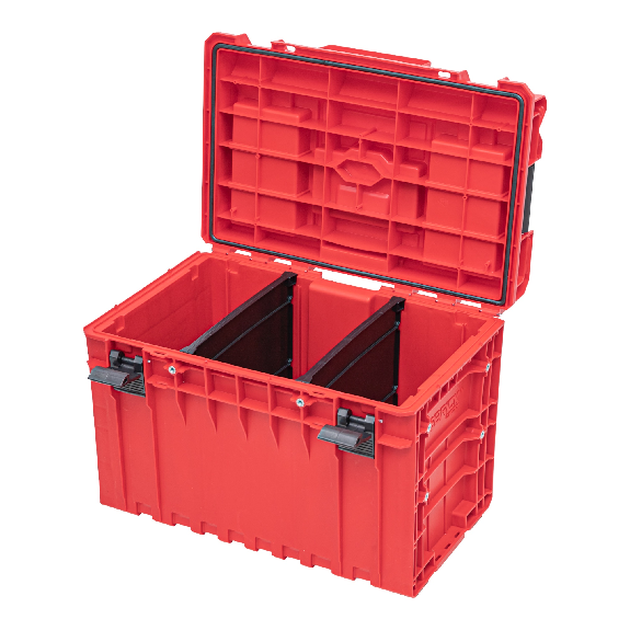 Qbrick System ONE 450 2.0 PROFI RED ULTRA HD Custom Modulare Werkzeugkoffer Organizer 585 x 385 x 420 mm 52 l stapelbar-Beschreibung lesen