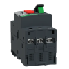 TeSys - Disjoncteur moteur magnéto-thermique GV2ME06 - 3P - commande par bouton poussoir - réglage th. 1 à 1.6A
