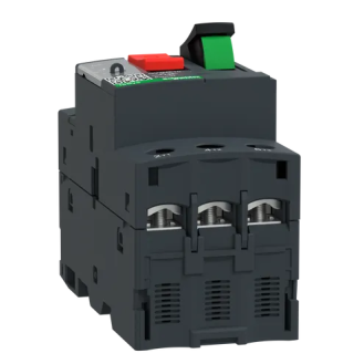 TeSys - Disjoncteur moteur magnéto-thermique GV2ME06 - 3P - commande par bouton poussoir - réglage th. 1 à 1.6A-Lire la description