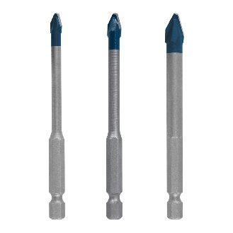 Bosch EXPERT HEX-9 HardCeramic Bohrer, 3tlg Set 5/6/8 (2 608 900 595)-Beschreibung lesen