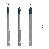 Bosch EXPERT HEX-9 HardCeramic Bohrer, 3tlg Set 5/6/8 (2 608 900 595)