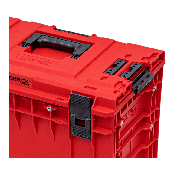 Qbrick System ONE 450 2.0 Vario RED ULTRA HD Custom Modularer Werkzeugkoffer Organizer 585 x 385 x 420 mm 52 l stapelbar-Beschreibung lesen