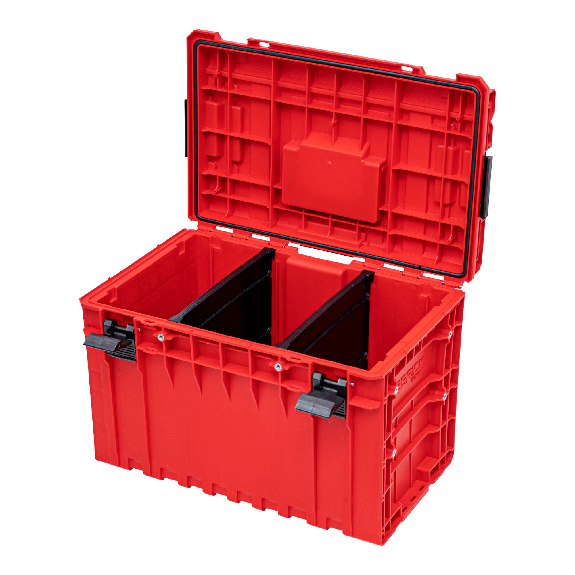 Qbrick System ONE 450 2.0 Vario RED ULTRA HD Custom Modularer Werkzeugkoffer Organizer 585 x 385 x 420 mm 52 l stapelbar-Beschreibung lesen