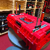 Qbrick System ONE 200 2.0 Technik ROT ULTRA HD Individuelle Modulare Werkzeugkoffer Organizer 585 x 385 x 190 mm 15,4 l