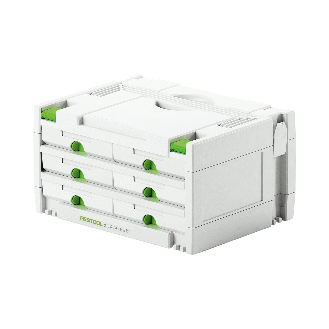 Festool SYS 3-SORT/6 SORTAINER Systainer Werkzeugkoffer Organizer (491984) 395 x 295 x 210 mm 6 Schubladen-Beschreibung lesen