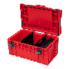 Qbrick System ONE 350 2.0 Expert RED ULTRA HD Custom Modularer Werkzeugkoffer Organizer 585 x 385 x 320 mm 38 l stapelbar