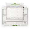 Festool SYS3 DF M 187 Koppelbarer Systainer-Werkzeugkoffer mit Deckelfach 396 x 296 x 187 mm 15,9 l (577347)