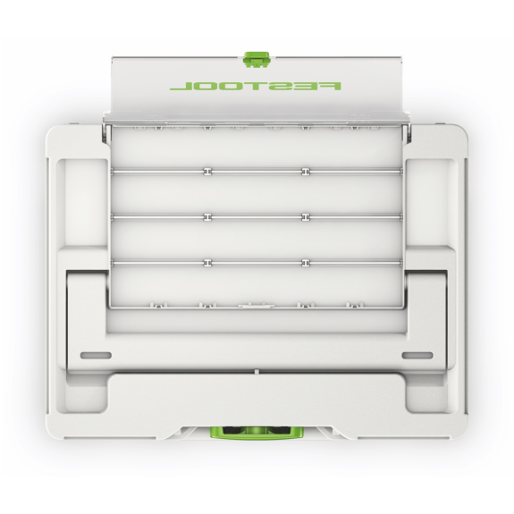 Festool SYS3 DF M 187 Koppelbarer Systainer-Werkzeugkoffer mit Deckelfach 396 x 296 x 187 mm 15,9 l (577347)-Beschreibung lesen