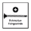 GIX-D TROMPETENKOPF 3,5 x 25 H2 BOHPITZE PHOSPH MAGAZINIERT