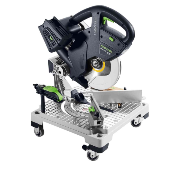 Festool SYMC 70 EB-Basic SYMMETRIC Akku-Sockelleistensäge 36 V (2 x 18 V) 216 mm (577424) Solo - ohne Akku, ohne Ladegerät.-Beschreibung lesen