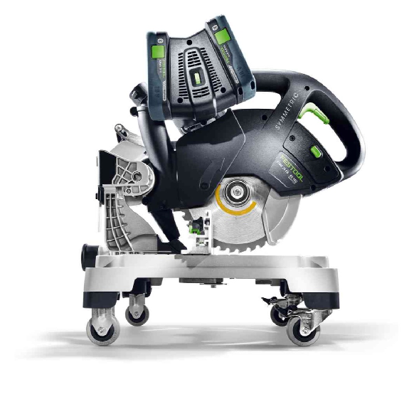 Festool SYMC 70 EB-Basic SYMMETRIC Akku-Sockelleistensäge 36 V (2 x 18 V) 216 mm (577424) Solo - ohne Akku, ohne Ladegerät.-Beschreibung lesen
