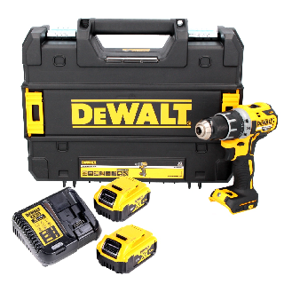 DeWalt DCD791P2 Akku-Bohrschrauber 18V Brushless 70Nm + 2x Akku 5,0Ah + Ladegerät + Koffer-Beschreibung lesen