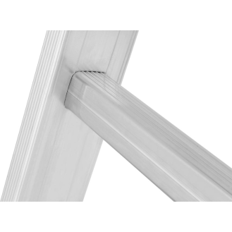 HYMERA Alu-Sprossen-Stehleiter 2x14-Beschreibung lesen