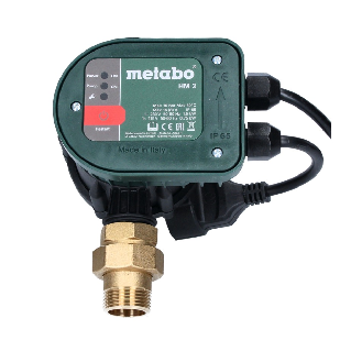 Metabo HM 3 Hydromat 10 bar IP 65 zur Umwandlung einer Gartenpumpe in einen Hauswasserautomaten / für Tiefbrunnen.-Beschreibung lesen
