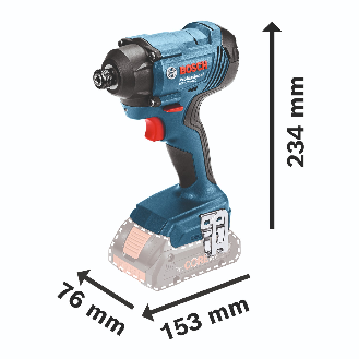 Bosch GDR 18V-160 Akku-Drehschlagschrauber 18V 1/4"-Innensechskant 160Nm - ohne Akku - ohne Ladegerät (06019G5106)-Beschreibung lesen