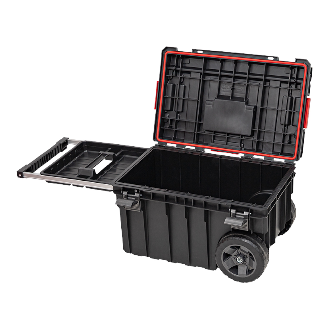 Qbrick System ONE Trolley Vario stapelbar 605 x 405 x 345 mm 44 l IP66 mit Rollen auf Metallachse-Beschreibung lesen