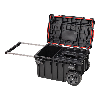 Qbrick System ONE Trolley Vario stapelbar 605 x 405 x 345 mm 44 l IP66 mit Rollen auf Metallachse