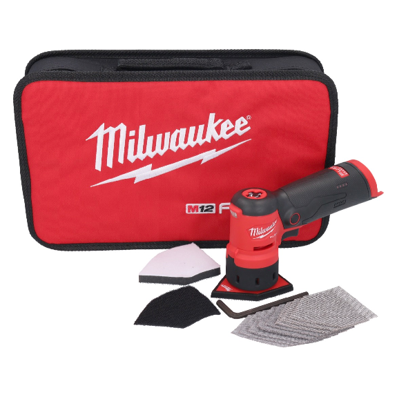 Milwaukee Milwaukee M12 FDSS-0B Akku-Delta-Schleifer 12 V 88,8 x 63,5 mm Solo (4933479680) - ohne Akku, ohne Ladegerät-Beschreibung lesen