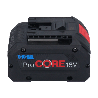 Bosch ProCORE 18 V 5,5 Ah Professional Lithium-Ionen-Einsteckakku (1600A02149)-Beschreibung lesen