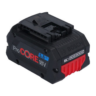 Bosch ProCORE 18 V 5,5 Ah Professional Lithium-Ionen-Einsteckakku (1600A02149)-Beschreibung lesen