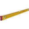 Stabila Wasserwaage Type 96-2, 122 cm, extrasteifes Alu-Profil,