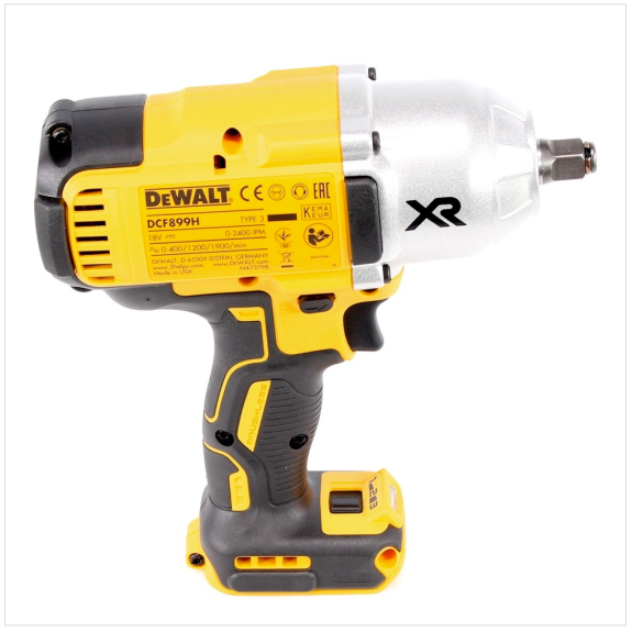 Akku-Schlagschrauber DCF899HN 18V 610W Brushless 1/2" 950Nm - ohne Akku - ohne Ladegerät-Beschreibung lesen