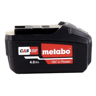 Metabo Basis-Set 2x Li-Power 18 V 4,0 Ah CAS Li-Ion Akkupack + Ladegerät ASC 55 (685050000)-Beschreibung lesen