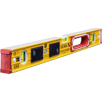 Stabila Wasserwaage Type 196-2 LED, 61 cm, extrasteifes Alu-Profil,-Beschreibung lesen