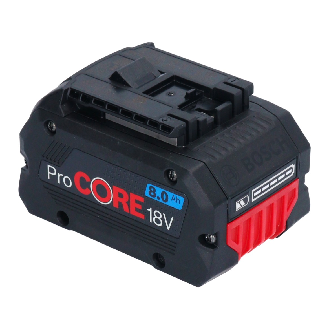 Bosch Akkupack ProCORE 18 Volt, 8.0 Ah (1 600 A01 6GK)-Beschreibung lesen