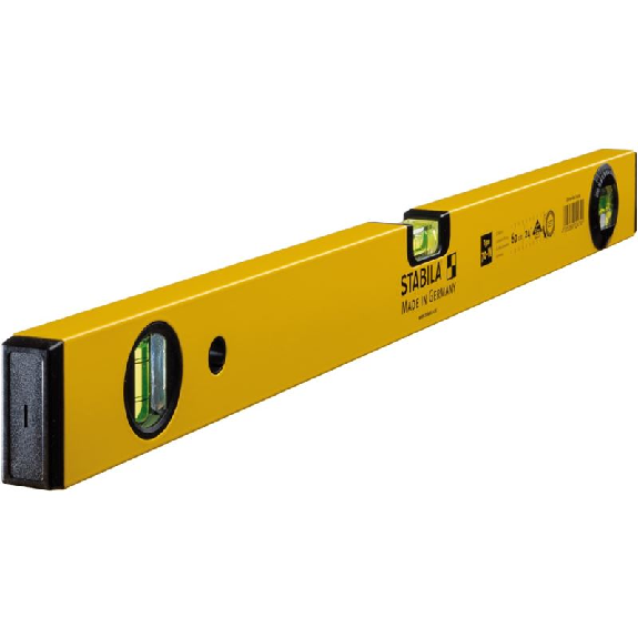 Stabila Wasserwaage Type 70 W, 60 cm, leichtes Alu-Profil, 1 Horizontal-Libelle-Beschreibung lesen