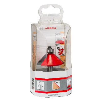 Fasenfräser Bosch Expert for Wood 8 x 44 x 61 mm 45 (2608629379) für Holz-Beschreibung lesen