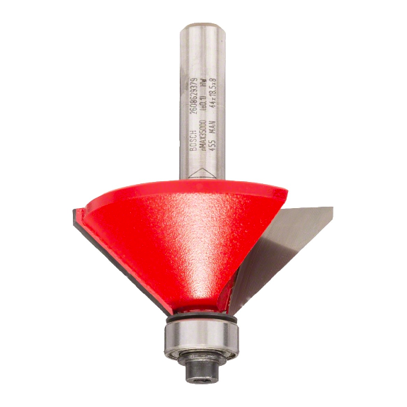 Fasenfräser Bosch Expert for Wood 8 x 44 x 61 mm 45 (2608629379) für Holz-Beschreibung lesen