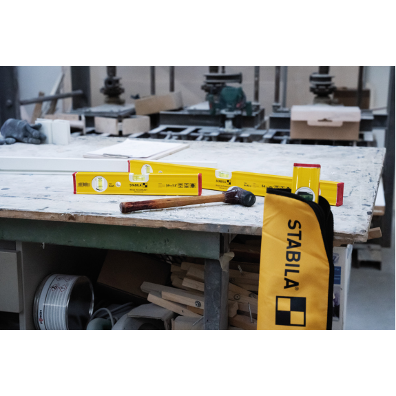 Stabila PRO SET 80 AS, 4-teiliges Wasserwaagen-Set: 120 cm / 60 cm / 30 cm-Beschreibung lesen