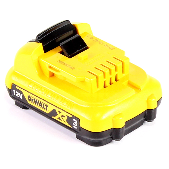 DeWalt DCB124 Li-Ion Akku 12V 3,0Ah-Beschreibung lesen