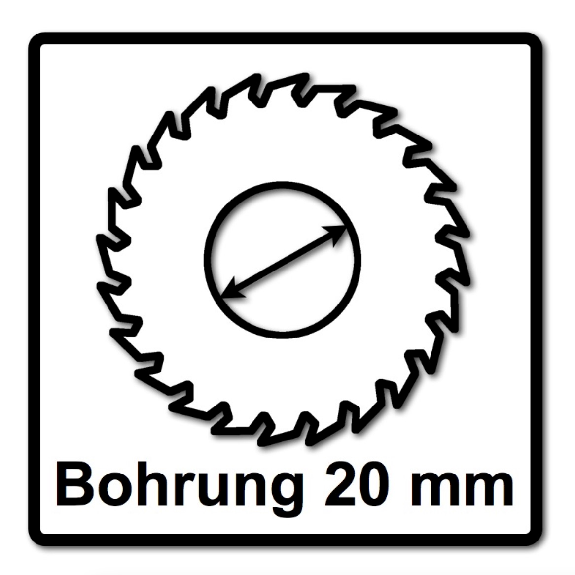 Festool Kreissägeblatt laminiert/HPL HW TF 152 168 x 1,8 x 20 PW16 (205766) für TS 60 K, CSC-SYS 50-Beschreibung lesen