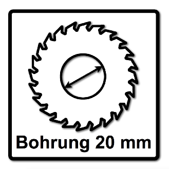 Festool Kreissägeblatt laminiert/HPL HW TF 152 168 x 1,8 x 20 PW16 (205766) für TS 60 K, CSC-SYS 50-Beschreibung lesen