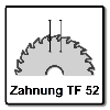 Festool Kreissägeblatt laminiert/HPL HW TF 152 168 x 1,8 x 20 PW16 (205766) für TS 60 K, CSC-SYS 50