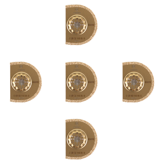 Fein Sägeblatt Hartmetall, 75mm, Starlock 5 Stück ( 63502118230 )-Beschreibung lesen