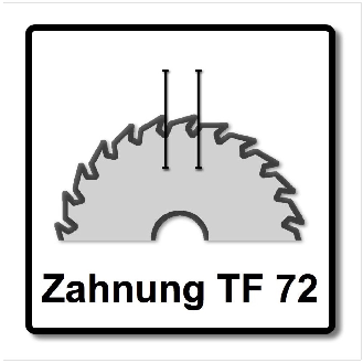 Festool Spezial Kreissägeblatt HW 210 x 30 x 2,4 TF72 210 mm 72 Zähne ( 493201 )-Beschreibung lesen