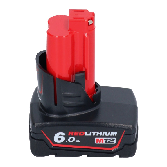 Milwaukee M12 B6 12 V 6,0 Ah / 6000 mAh Li-Ion Einschub Akku-Beschreibung lesen