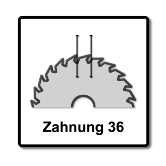 Festool Universal Sägeblatt W36 210 x 2,4 x 30 mm ( 493198 ) für Tauchsäge TS 75-Beschreibung lesen