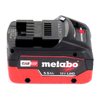 Metabo LiHD 18 V 5,5 Ah Li-Ion Akku (625368000) - CAS System-Beschreibung lesen