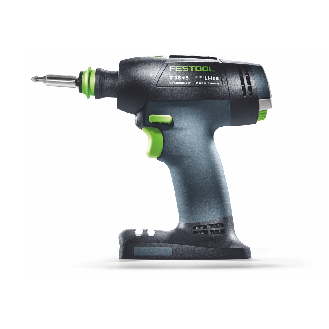 Festool T 18+3 Basic Akku-Bohrschrauber 18V Brushless 8Nm + 1x Akku 4,0Ah + Koffer - ohne Ladegerät-Leer más