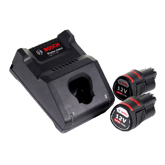 Bosch GKS 12V-26 Akku-Kreissäge 12V 85mm + 2x Akku 3,0Ah + Ladegerät + Koffer (06016A1005)-Beschreibung lesen