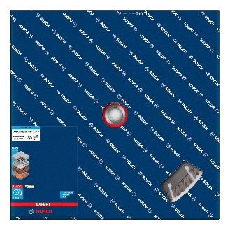 Bosch EXPERT Multi Material Diamant Trennscheibe 450x 25.40x3.3x12 (2 608 900 668)-Beschreibung lesen
