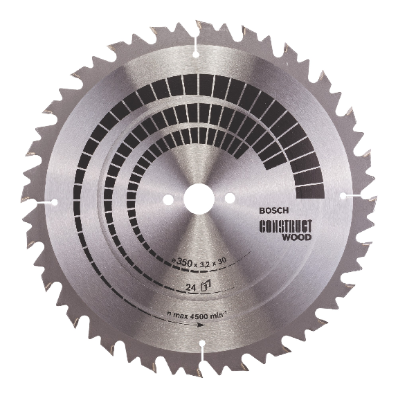 BOSCH Kreissägeblatt Außendurchmesser 350 mm, 24 Zähne WZ (4000815459)-Beschreibung lesen